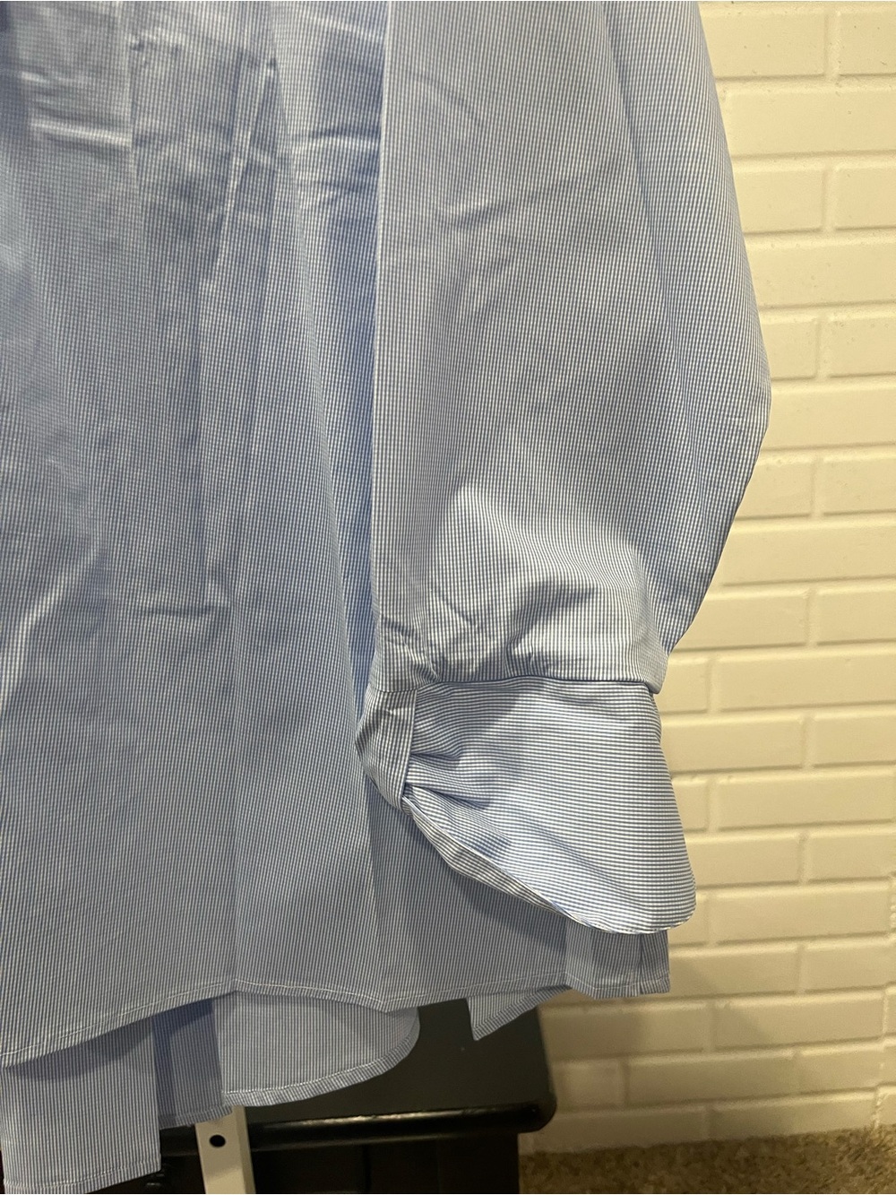 NWT Ravel Light Blue Women's Button-Down Shirt - Picture 2 of 9